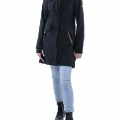 Eliza J Womens Printed Heavy Long Coat