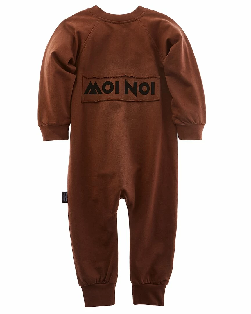 Moi Noi Logo Button Jumpsuit - kids 4 Moi Noi Logo Button Jumpsuit - kids - Image 2