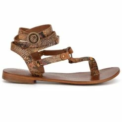 Vintage Foundry Co. Vina Womens Leather Slingback Strappy Sandals