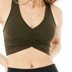 Alo Yoga Wild Thing Bra in Dark Olive - women -Outlets Shop 1767b0e553084755bcd00acb47750c9e 46dfc175 4a59 4bfc 8a19 05177696e4b7 1080x