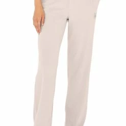 Alo Yoga Velour HW Glimmer Wide Leg in Dusty Pink - women