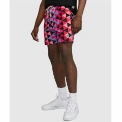 Psycho Bunny Men'S Alexander Swim Trunk in Diva Pink