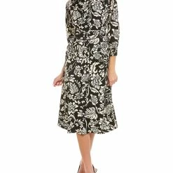 Teri Jon by Rickie Freeman Pintuck Shirtdress - women