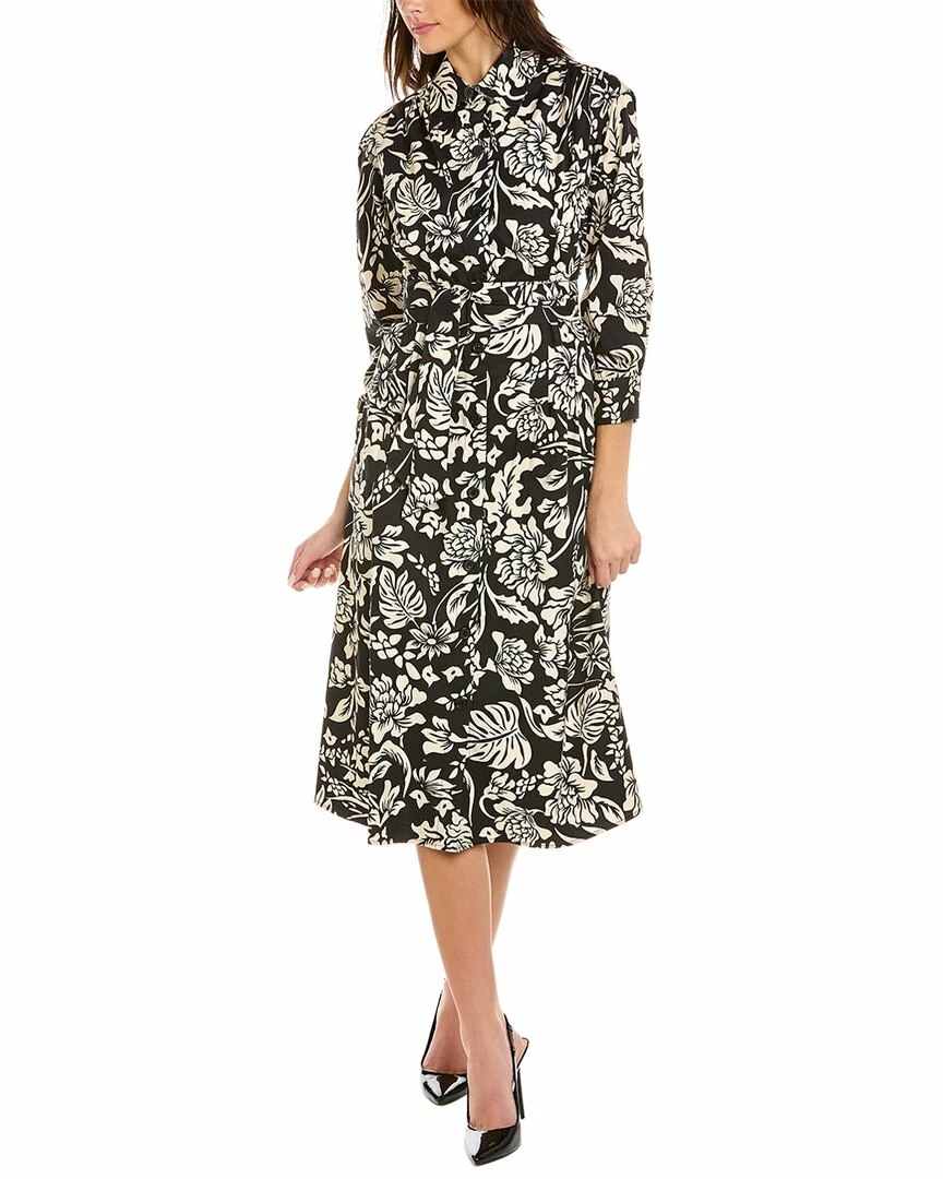 Teri Jon by Rickie Freeman Pintuck Shirtdress - women 3 Teri Jon by Rickie Freeman Pintuck Shirtdress - women