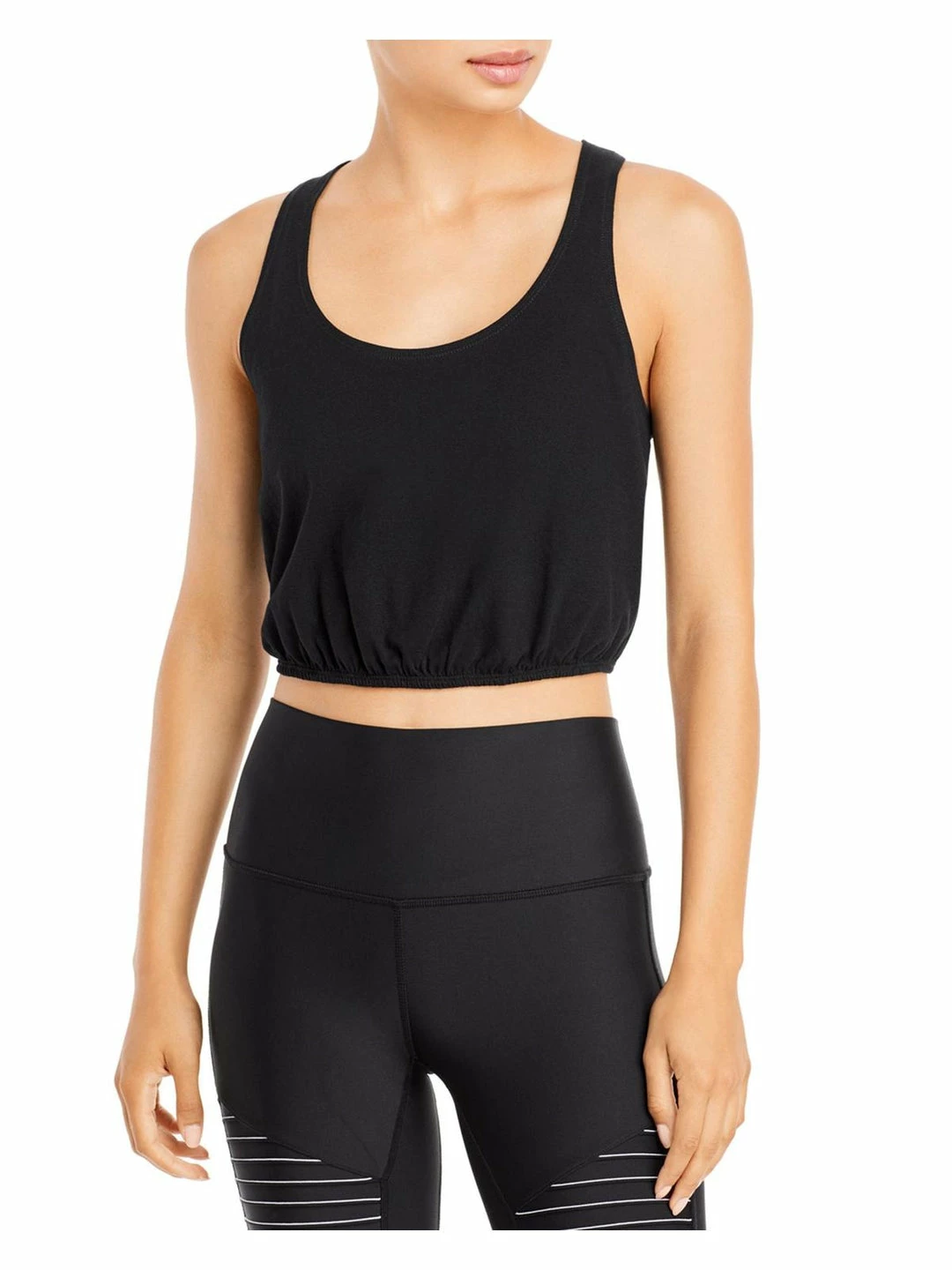 Alo Yoga Cool Breeze Womens Cotton Scoop Neck Tank Top 3 Alo Yoga Cool Breeze Womens Cotton Scoop Neck Tank Top