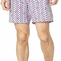 Psycho Bunny Men'S Twyford Swim Trunks in Grape Ice