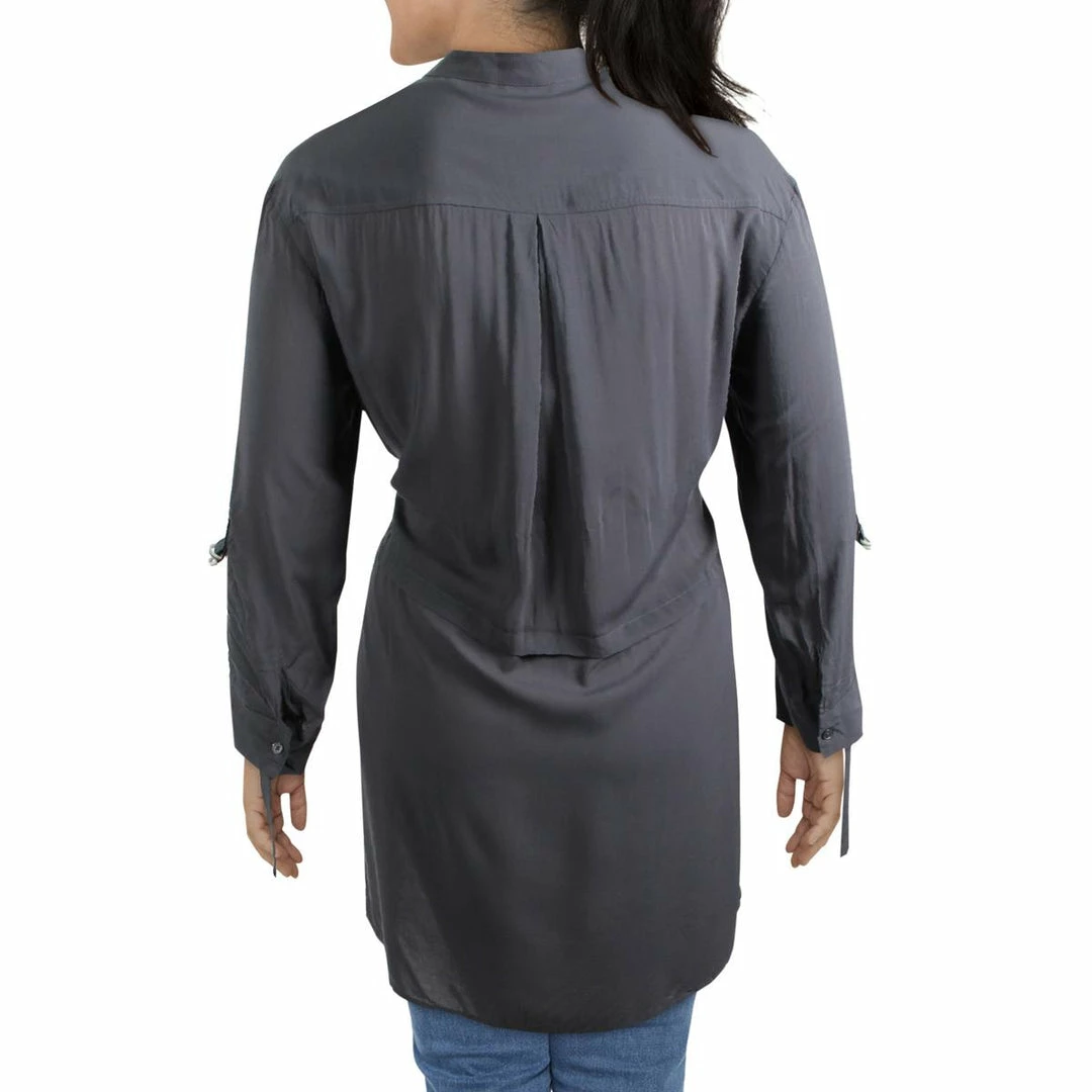 B New York Womens V-Neck High-Low Tunic Top 4 B New York Womens V-Neck High-Low Tunic Top - Image 2