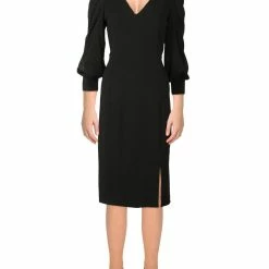 Eliza J Womens Panel Midi Cocktail and Party Dress