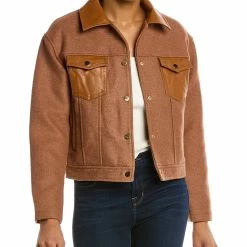 Coalition LA Cropped Shirt Jacket - women