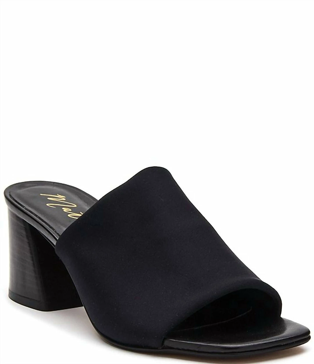 Matisse Sutton Square Toe Slides in Black - women 3 Matisse Sutton Square Toe Slides in Black - women