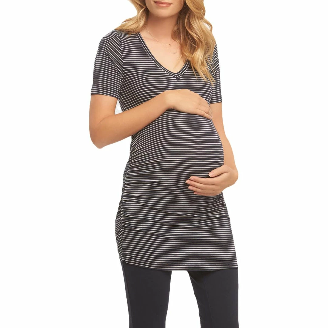 Tart Womens Maternity Striped Top 4 Tart Womens Maternity Striped Top - Image 2