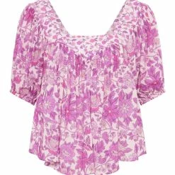 Spell Mossy Short Sleeve Blouse in Lilac - women 9 Spell Mossy Short Sleeve Blouse in Lilac - women -Outlets Shop 41b3f73c7eb7448cab77236f7ebd645b 30459873 d718 4818 858d ddac864ae96c 1080x