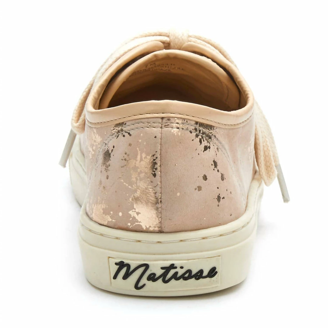 Matisse Tori Sneaker in Gold Splatter - women 5 Matisse Tori Sneaker in Gold Splatter - women - Image 3