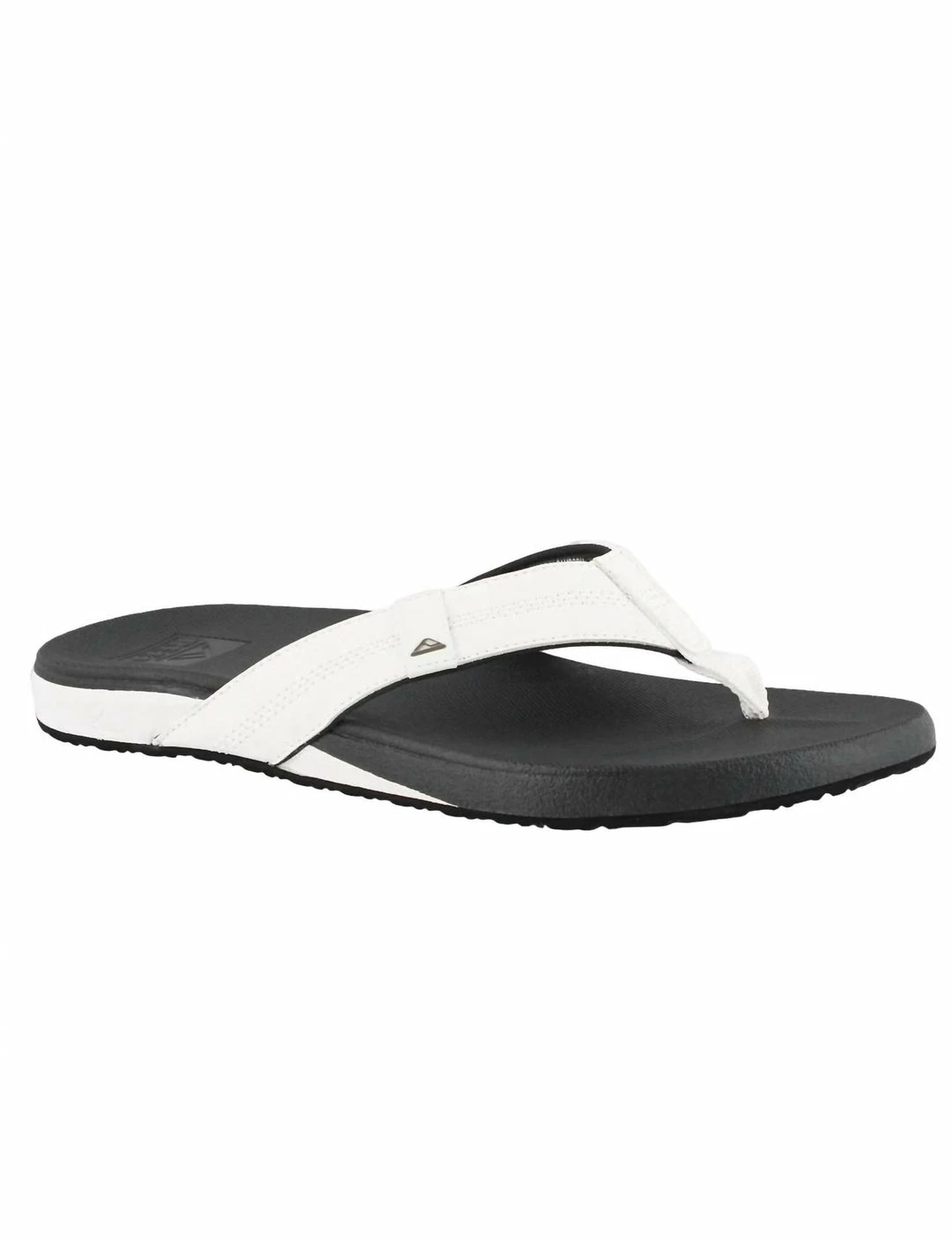 Reef Mens Cushion Phantom Sandal in White/Charcoal 5 Reef Mens Cushion Phantom Sandal in White/Charcoal - Image 3