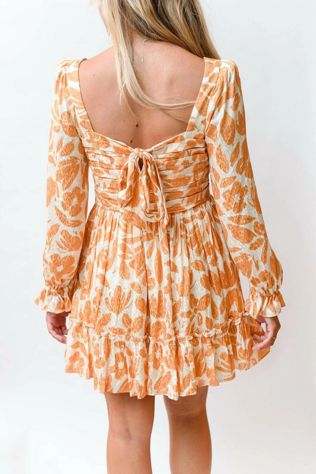 Saylor Fritz Dress in Mustard/Ivory - women 4 Saylor Fritz Dress in Mustard/Ivory - women - Image 2