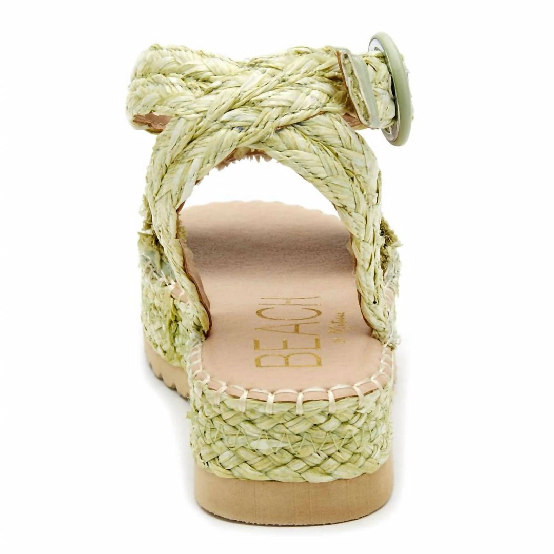 Matisse Seashore Sandal in Lime - women 6 Matisse Seashore Sandal in Lime - women - Image 4