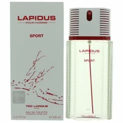 Ted Lapidus 305820 3.3 oz Eau De Toilette Spray Pour Homme Sport for Men