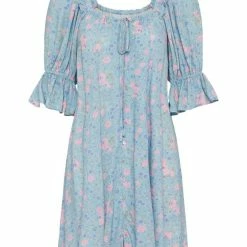 Spell Dolly Mini Dress in Dusty Blue - women -Outlets Shop 5806253580b644cb838a8772cbbab1eb 69bb1e49 75a7 4974 94fc ed532380705f 1080x