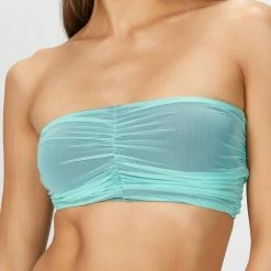 Beth Richards Mesh Delrey Top In Mint - women