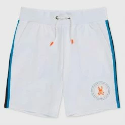 Psycho Bunny Men'S Ovington Sweat Short in White -Outlets Shop 5e4436e4dd38492781a88e69b926c10f 1080x
