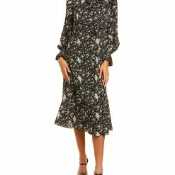 Teri Jon by Rickie Freeman Floral Midi Dress - women
