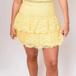 Saylor Jorden Dress in Canary Yellow - women