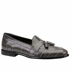 Stacy Adams Men'S Sabola Slip On Shoes - Medium Width in Grey