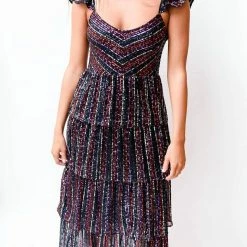 Saylor Quintana Dress in Multi - women