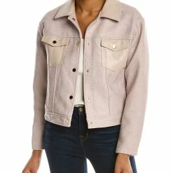 Coalition LA Cropped Shirt Jacket - women