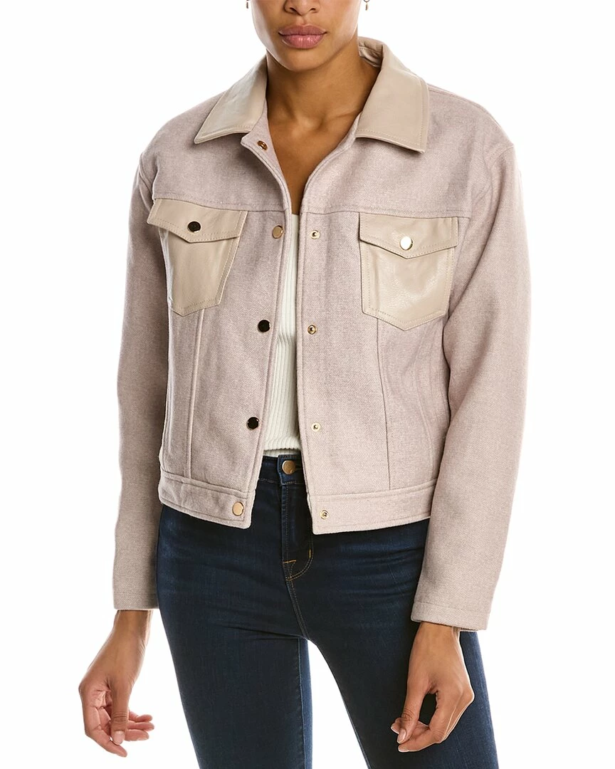 Coalition LA Cropped Shirt Jacket - women 3 Coalition LA Cropped Shirt Jacket - women