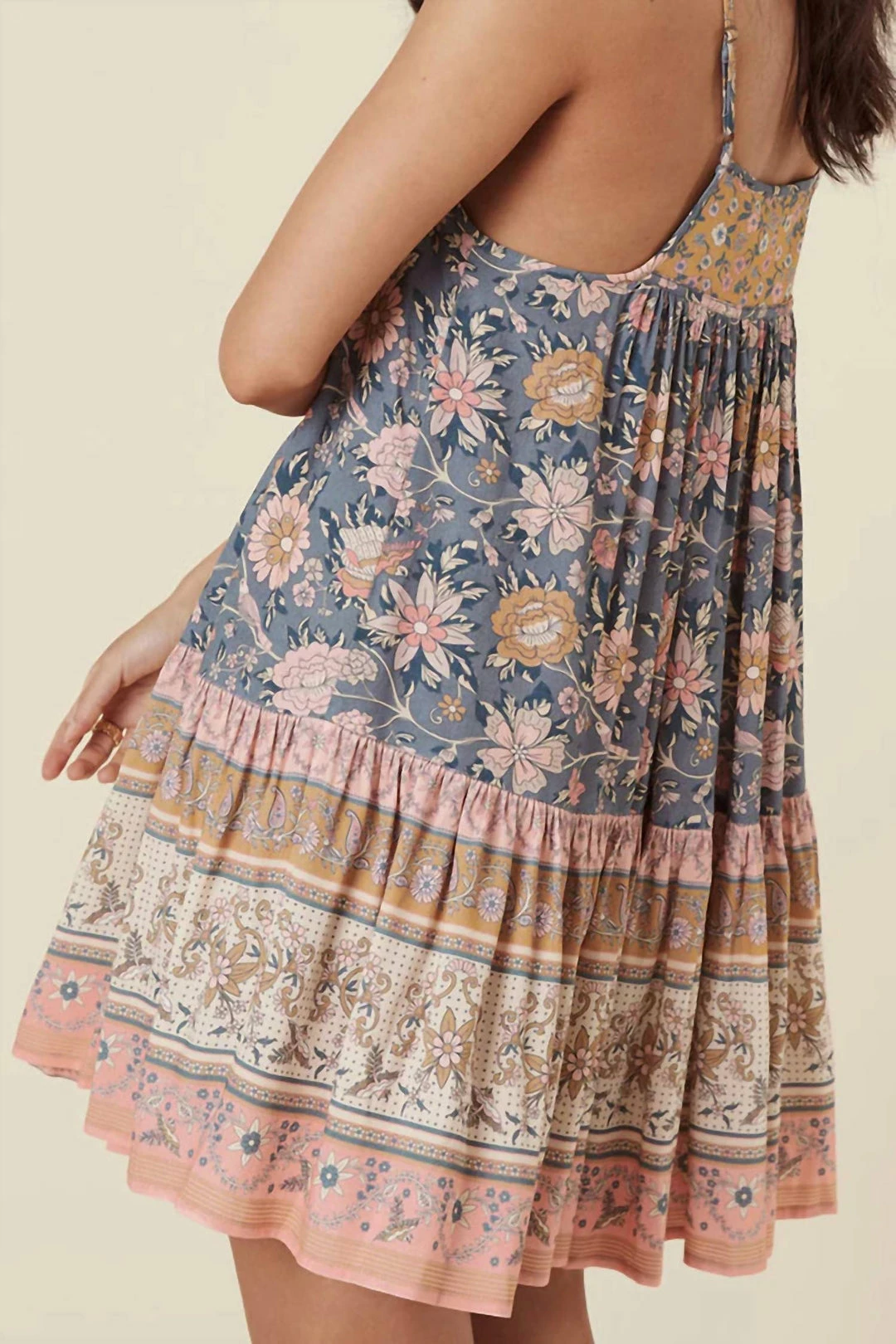 Spell Mossy Strappy Mini Dres in Evening - women 5 Spell Mossy Strappy Mini Dres in Evening - women - Image 3