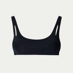 Allsisters Melpomene Bikini Top in Black - women