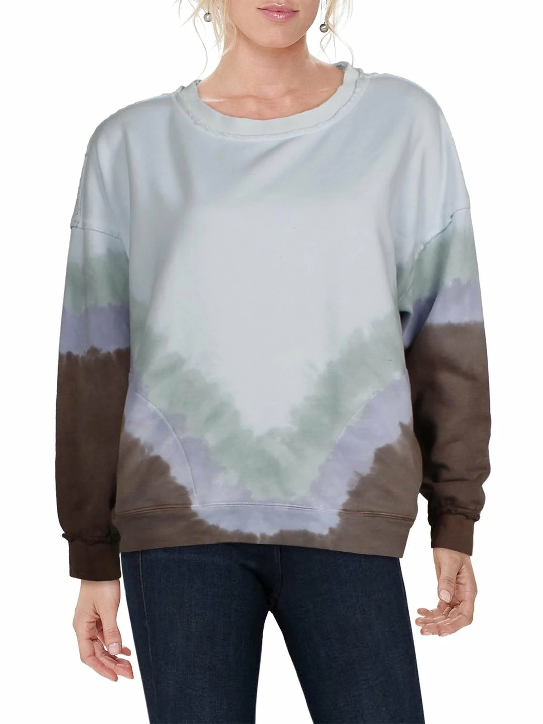 FP Movement by Free People Ombre Womens Comfy Cozy Sweatshirt 7 FP Movement by Free People Ombre Womens Comfy Cozy Sweatshirt - Image 5