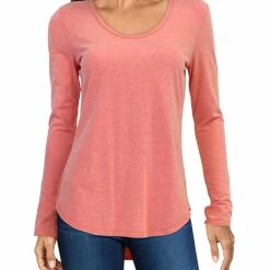 B New York Womens Scoop Neck Knit Pullover Top