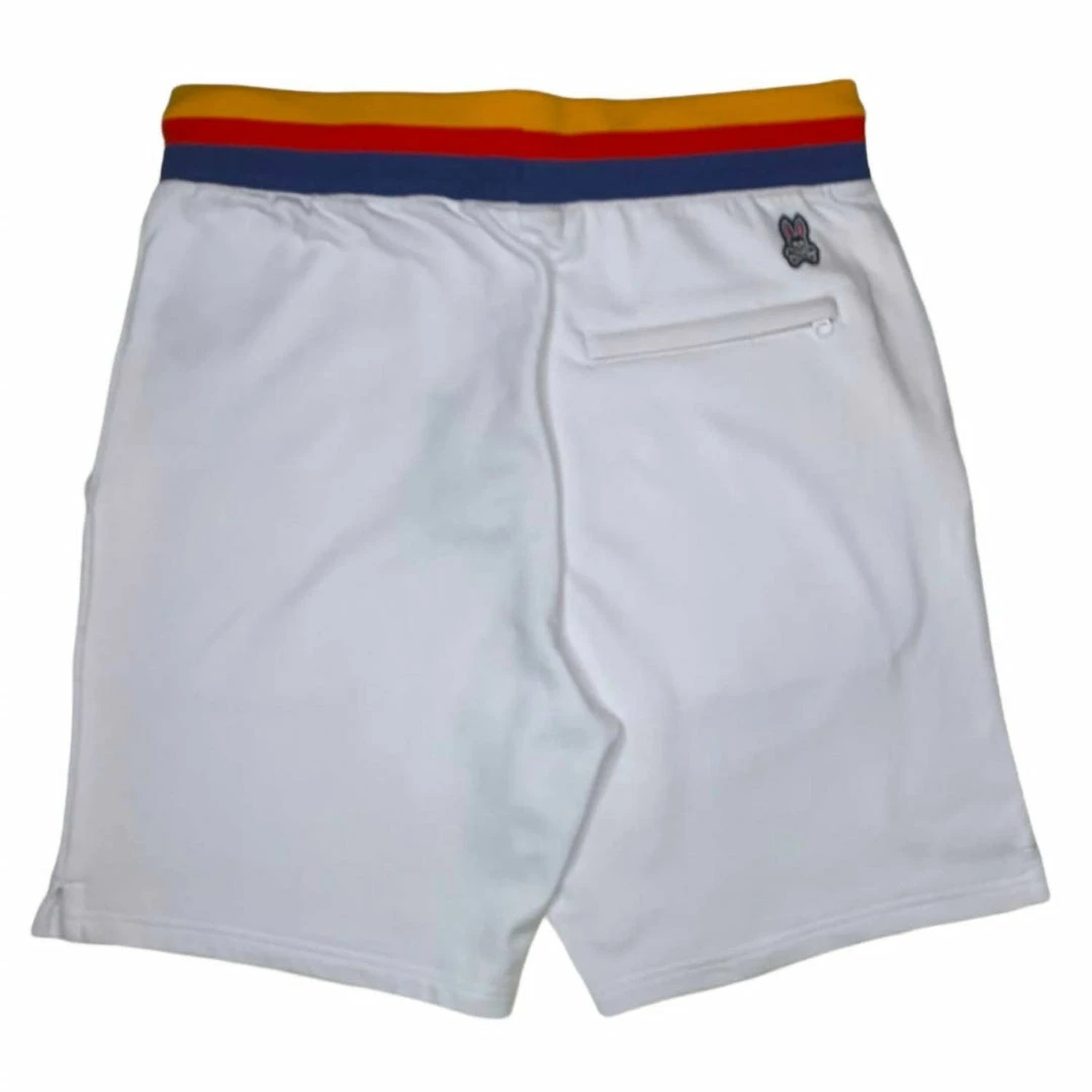 Psycho Bunny Men'S Bromford Shorts in White 5 Psycho Bunny Men'S Bromford Shorts in White - Image 3