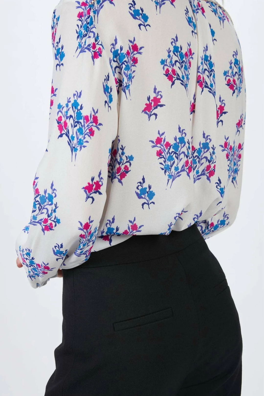 Smythe High Waisted Skinny Pant in Black Twill - women 7 Smythe High Waisted Skinny Pant in Black Twill - women - Image 5