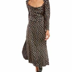 C/MEO COLLECTIVE Molten Midi Skirt - women