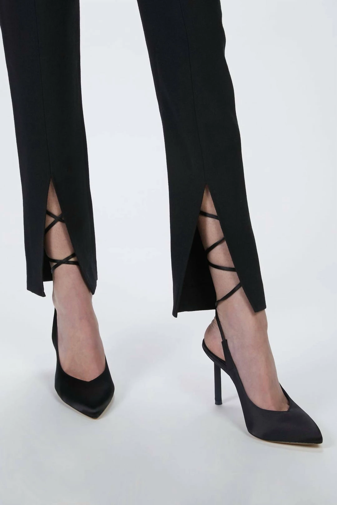 Smythe High Waisted Skinny Pant in Black Twill - women 8 Smythe High Waisted Skinny Pant in Black Twill - women - Image 6