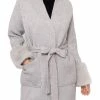 Love Token Ginny Knit Cardigan W-Faux Fur Trim in Light Grey - women -Outlets Shop 978a53f0a9844fc5936bce0b7154dde2 1080x