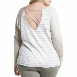 Tart Plus Meagan Womens Striped Crew Neck Top -Outlets Shop 98461ac6de2649358573c2b192f7d5cf 1080x