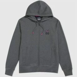 Psycho Bunny Men'S Drake Full Zip Hoodie in Heather Storm -Outlets Shop 9c6bb3939b234e13a1c7485c99c28e70 1080x
