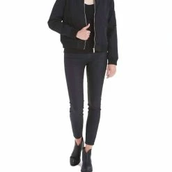 Love Token Jupiter Bomber Jacket in Black - women
