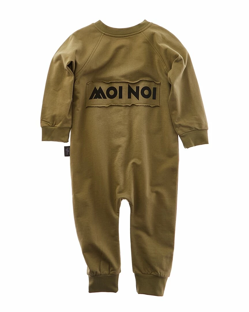 Moi Noi Logo Button Jumpsuit - kids 4 Moi Noi Logo Button Jumpsuit - kids - Image 2