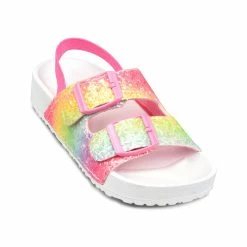 ZOOGS Glitter Footbed Sandal - kids