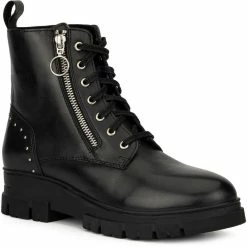 Vintage Foundry Co. Rocky Womens Leather Studs Combat & Lace-up Boots