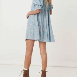 Spell Dolly Mini Dress in Dusty Blue - women -Outlets Shop ab3e00b7ab4e4b798188b66a5fbb449e 0e978ae6 2831 411f 8cae a01bb31cb447 1080x