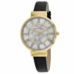 Ted Lapidus Women's Marble white dial Watch