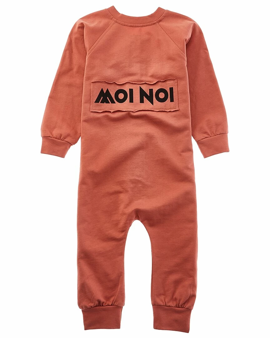 Moi Noi Logo Button Jumpsuit - kids 4 Moi Noi Logo Button Jumpsuit - kids - Image 2