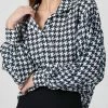 Smythe Poet Blouse In Multi - women