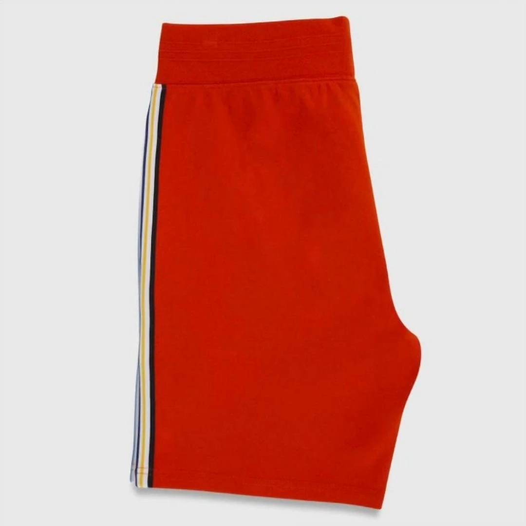 Psycho Bunny Men'S Keswick Sweat Shorts in Salsa 8 Psycho Bunny Men'S Keswick Sweat Shorts in Salsa - Image 6